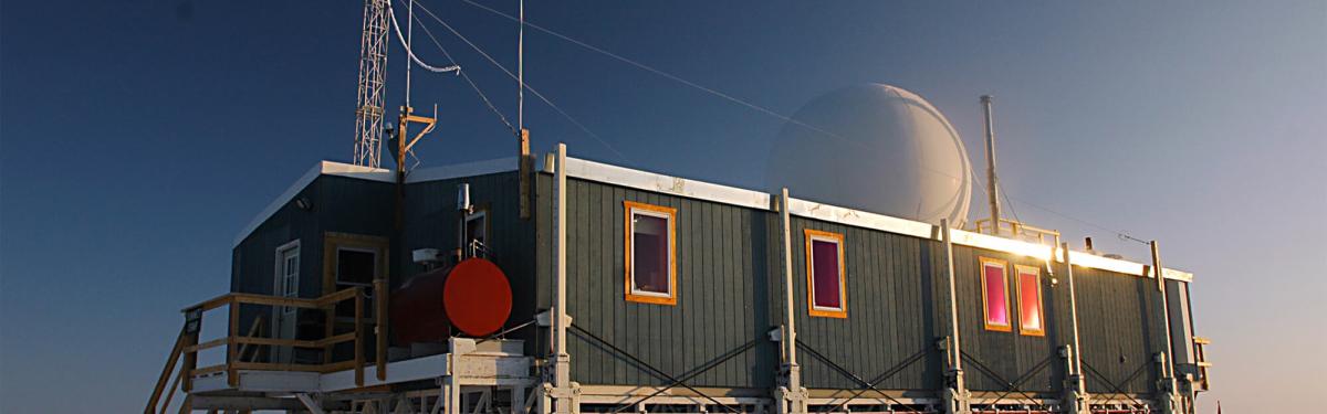The Big House at Summit Station, Greenland. Photo credit: Peter West, National Science Foundation